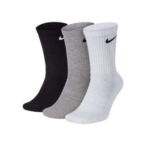 nike golf everyday cushion crew socks - 3 pair sx7664 